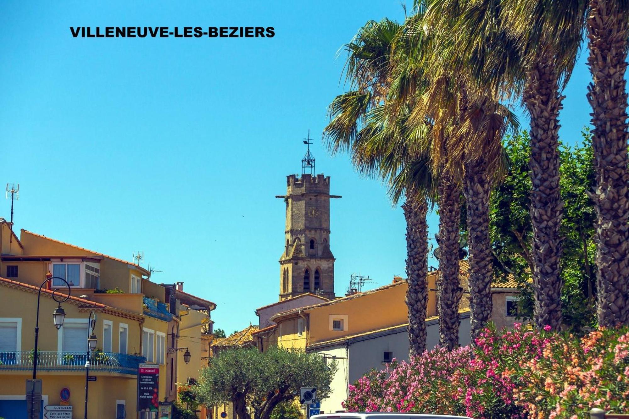 Hotel Las Cigalas Villeneuve-lès-Béziers المظهر الخارجي الصورة