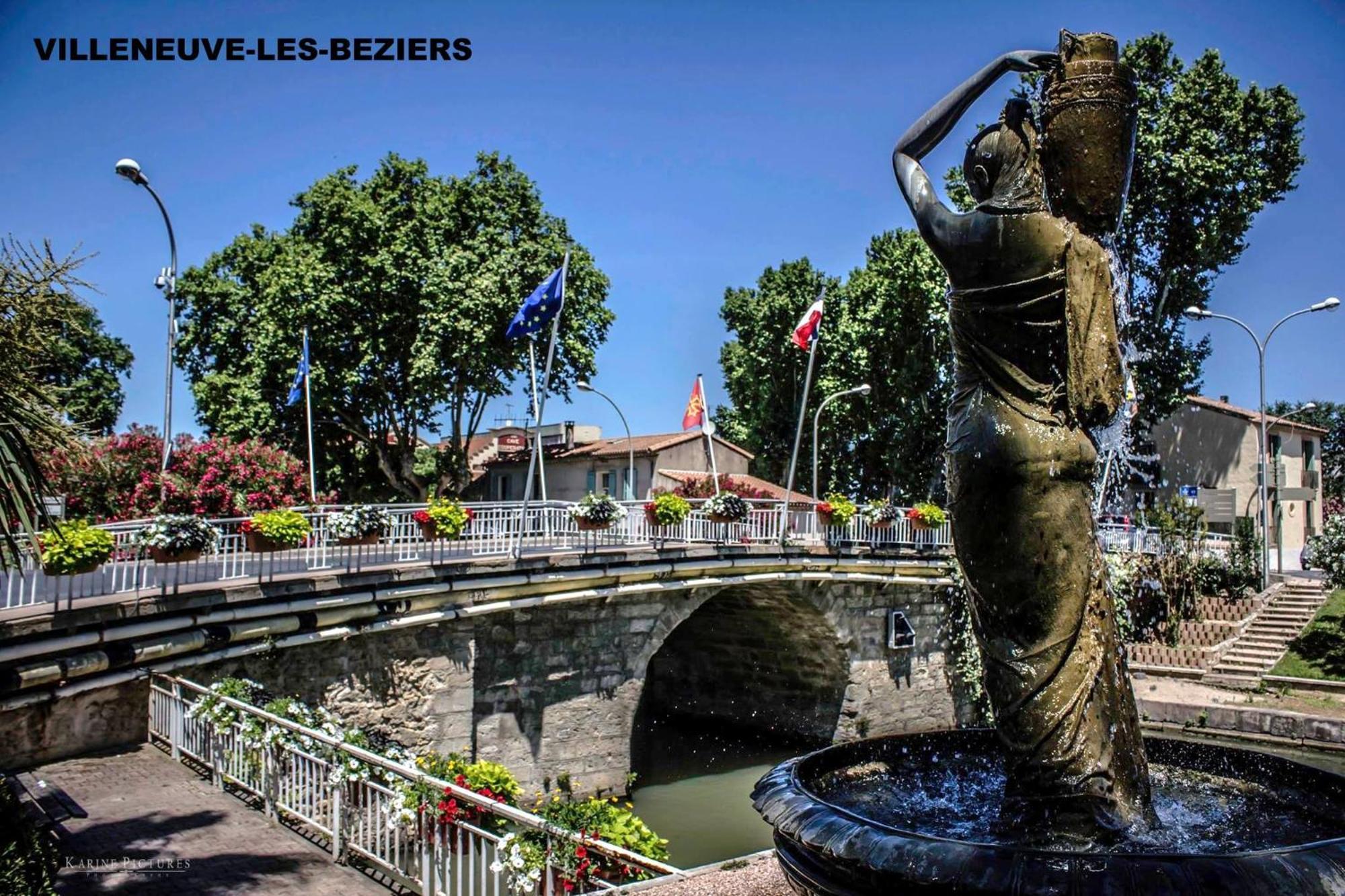 Hotel Las Cigalas Villeneuve-lès-Béziers المظهر الخارجي الصورة